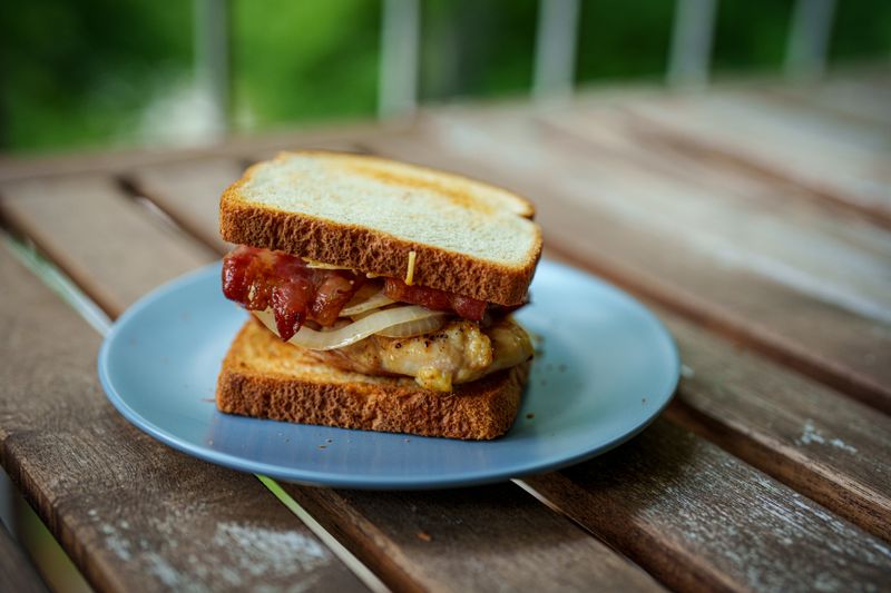 Nashville-style hot chicken sandwich