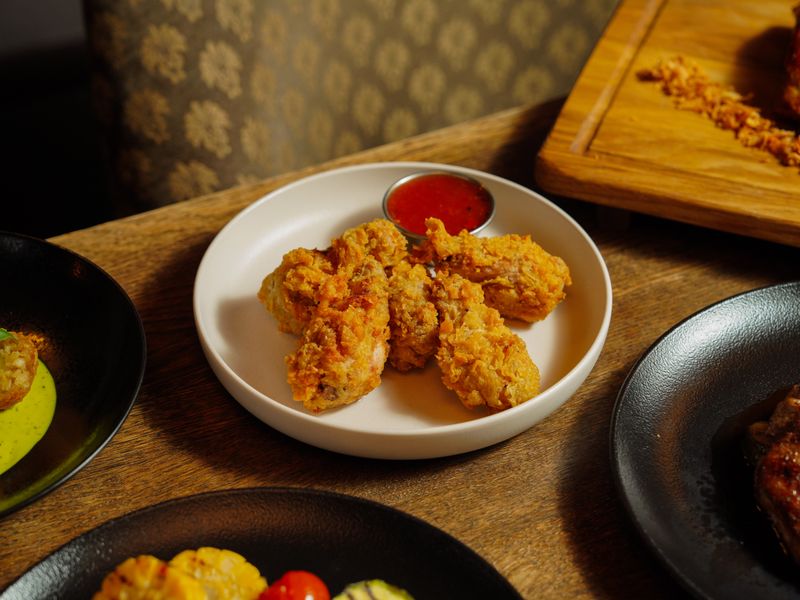 3-piece crispy chicken tenders at Hangry Joe's
